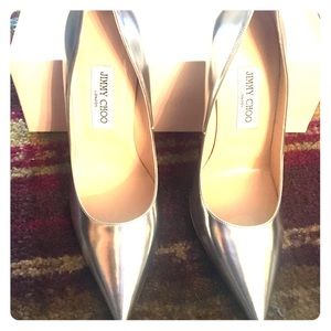 Jimmy Choo “Anouk” Mirror Pump